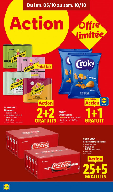 Lidl Dépliant 05.10.2026