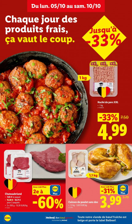 Lidl Dépliant 05.10.2026
