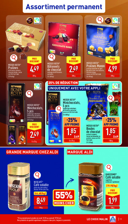Aldi Dépliant 12.10.2026