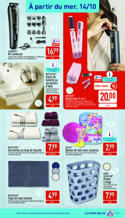 Aldi Dépliant 12.10.2026