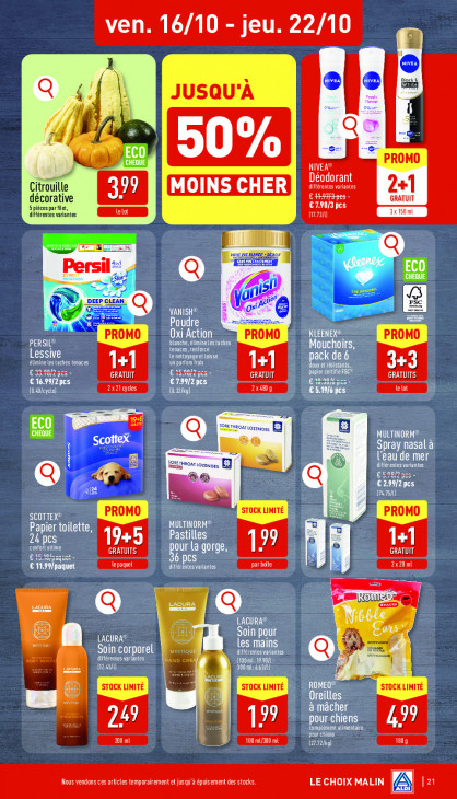 Aldi Dépliant 12.10.2026