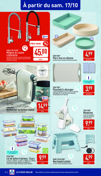 Aldi Dépliant 12.10.2026