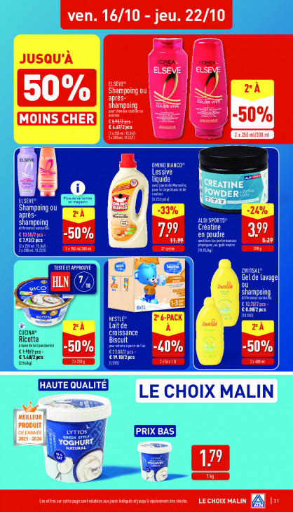 Aldi Dépliant 12.10.2026
