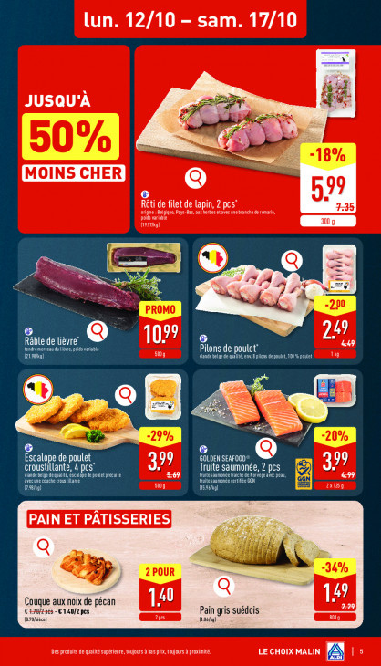 Aldi Dépliant 12.10.2026