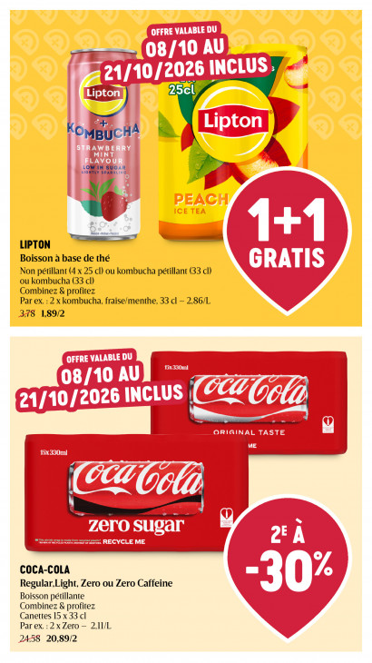 Delhaize Dépliant 08.10.2026