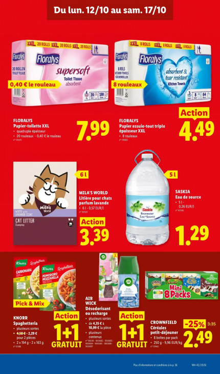 Lidl Dépliant 12.10.2026