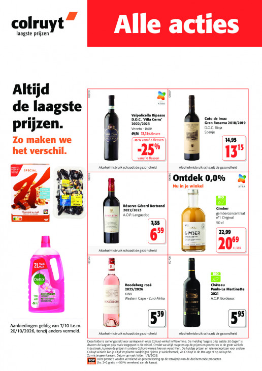 Colruyt 07.10.26 - 20.10.26