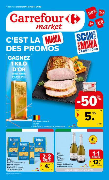 Carrefour Dépliant 14.10.2026