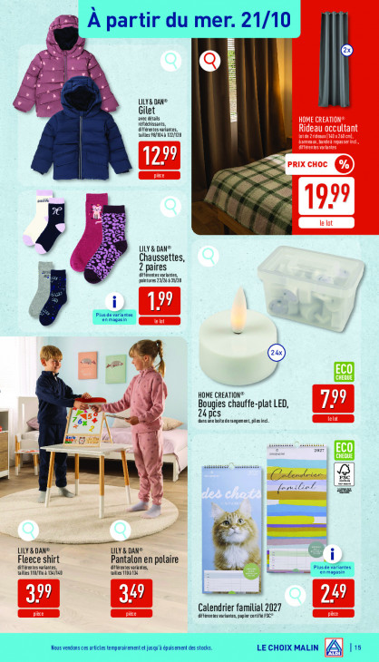 Aldi Dépliant 19.10.2026