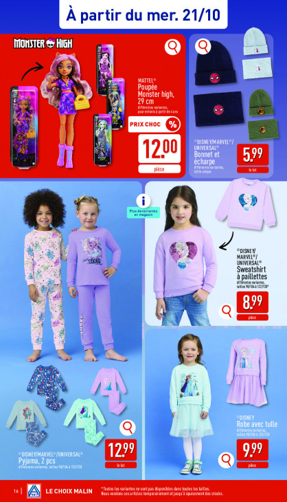 Aldi Dépliant 19.10.2026