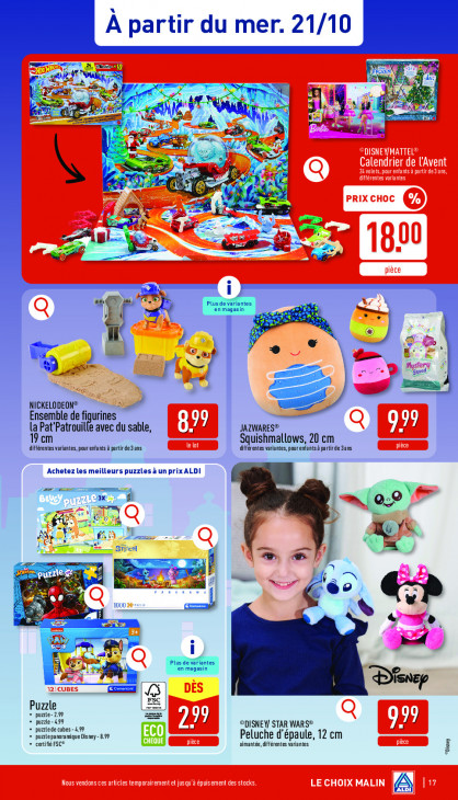 Aldi Dépliant 19.10.2026