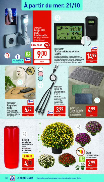 Aldi Dépliant 19.10.2026