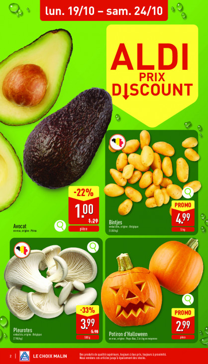 Aldi Dépliant 19.10.2026