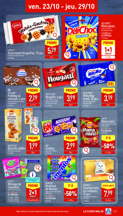 Aldi Dépliant 19.10.2026