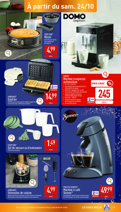 Aldi Dépliant 19.10.2026