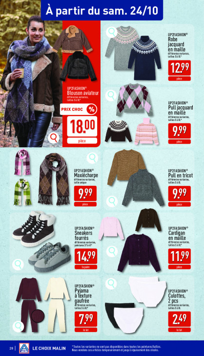 Aldi Dépliant 19.10.2026