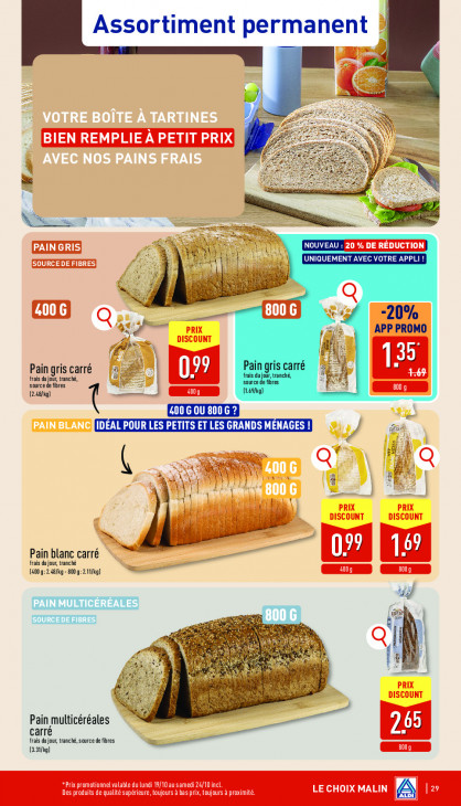 Aldi Dépliant 19.10.2026