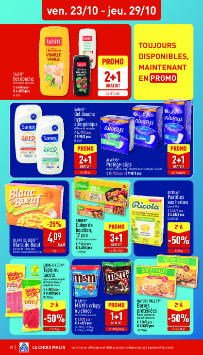 Aldi Dépliant 19.10.2026