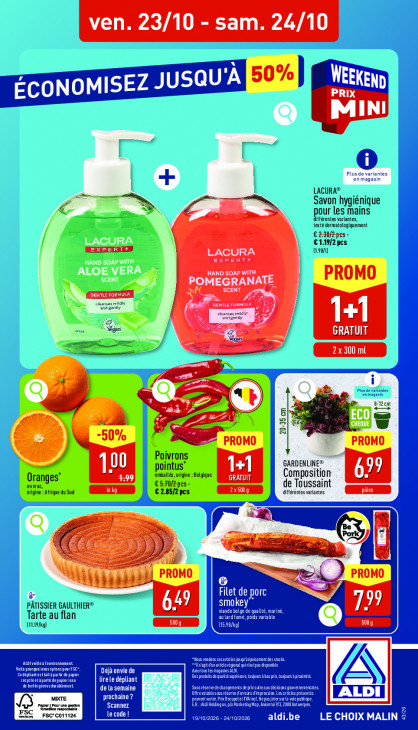 Aldi Dépliant 19.10.2026