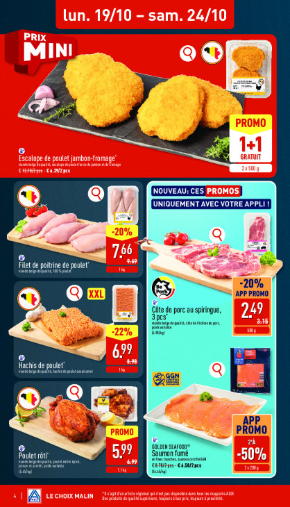 Aldi Dépliant 19.10.2026