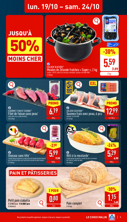 Aldi Dépliant 19.10.2026
