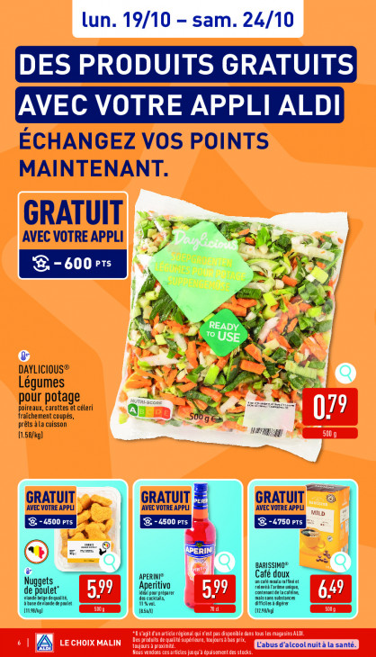 Aldi Dépliant 19.10.2026