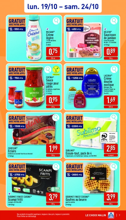 Aldi Dépliant 19.10.2026