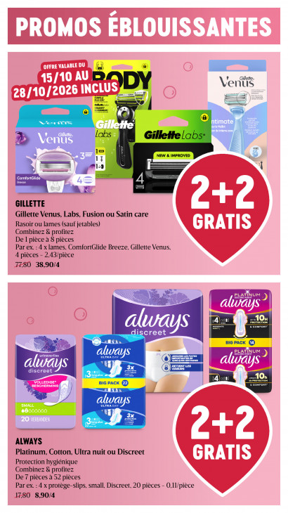Delhaize Dépliant 15.10.2026
