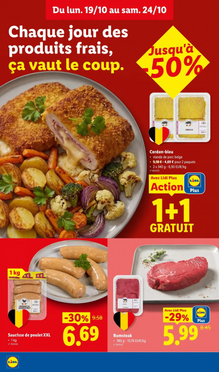 Lidl Dépliant 19.10.2026