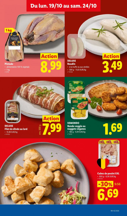 Lidl Dépliant 19.10.2026