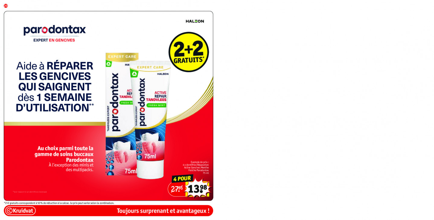 Kruidvat Dépliant 19.10.2026