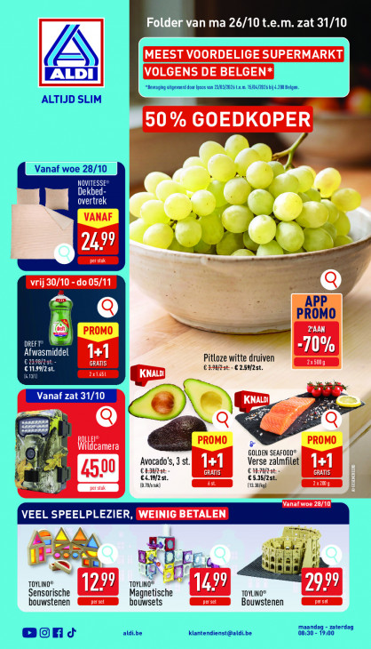 Aldi 26.10.26 - 31.10.26