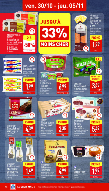 Aldi Dépliant 26.10.2026