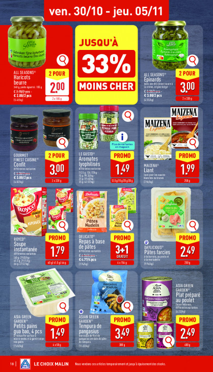 Aldi Dépliant 26.10.2026
