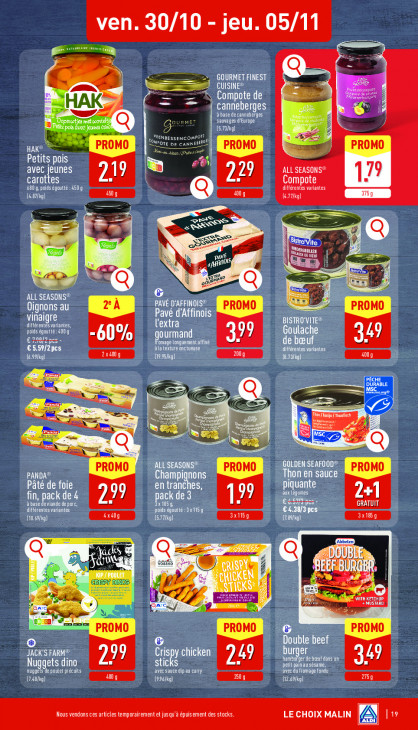 Aldi Dépliant 26.10.2026