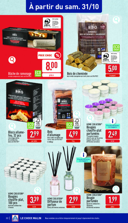 Aldi Dépliant 26.10.2026