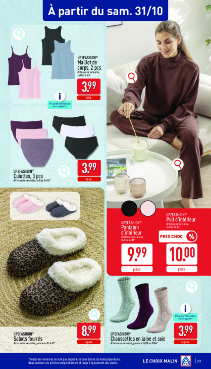 Aldi Dépliant 26.10.2026