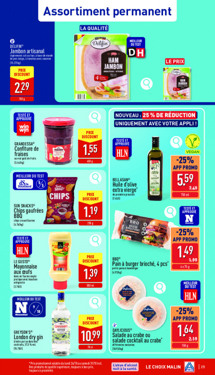 Aldi Dépliant 26.10.2026