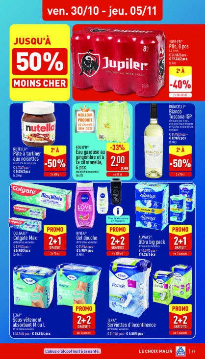 Aldi Dépliant 26.10.2026