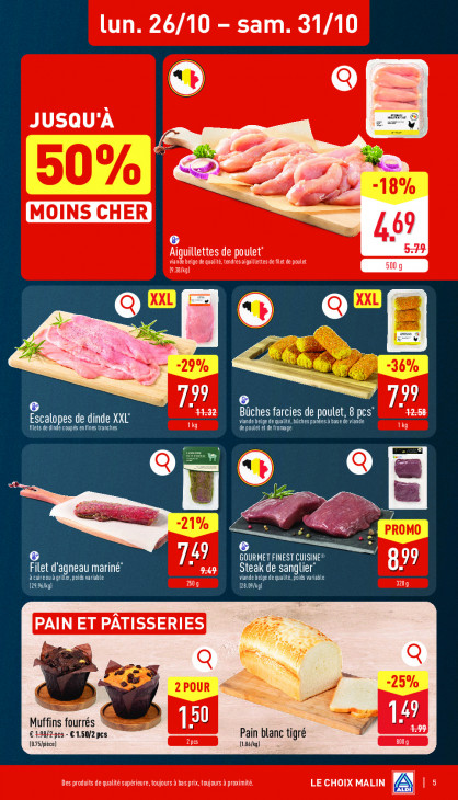 Aldi Dépliant 26.10.2026
