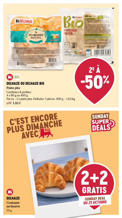 Delhaize Dépliant 22.10.2026