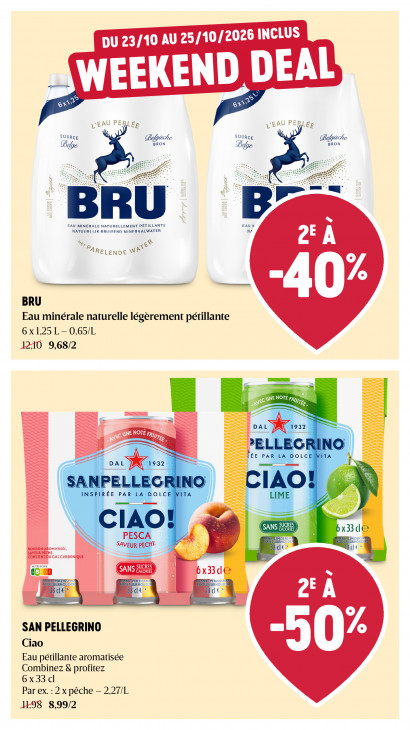 Delhaize Dépliant 22.10.2026