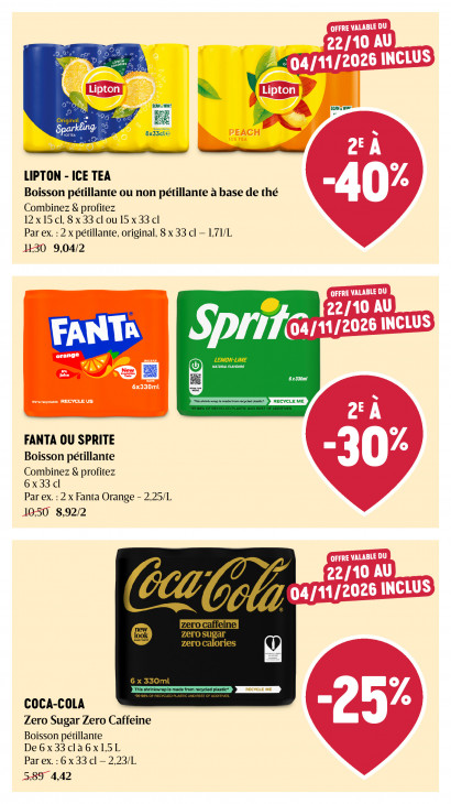 Delhaize Dépliant 22.10.2026