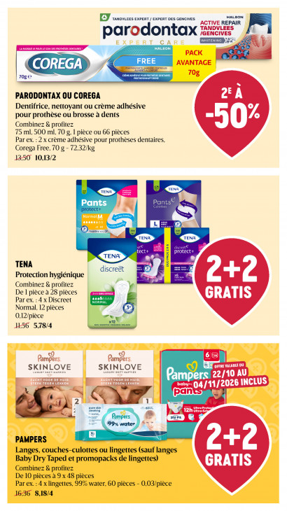 Delhaize Dépliant 22.10.2026