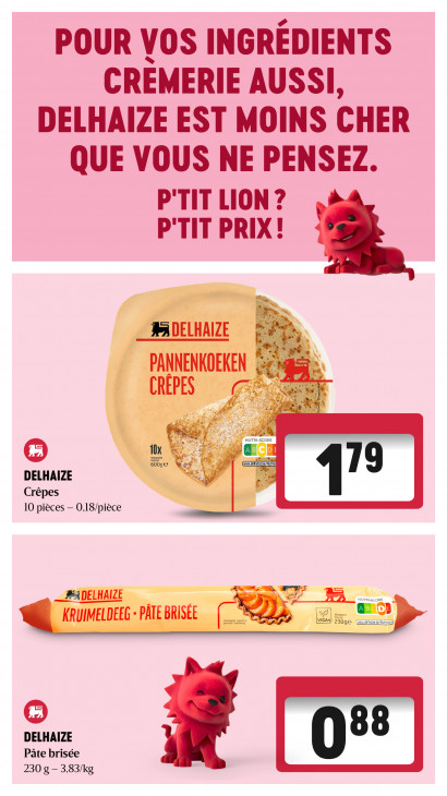 Delhaize Dépliant 22.10.2026