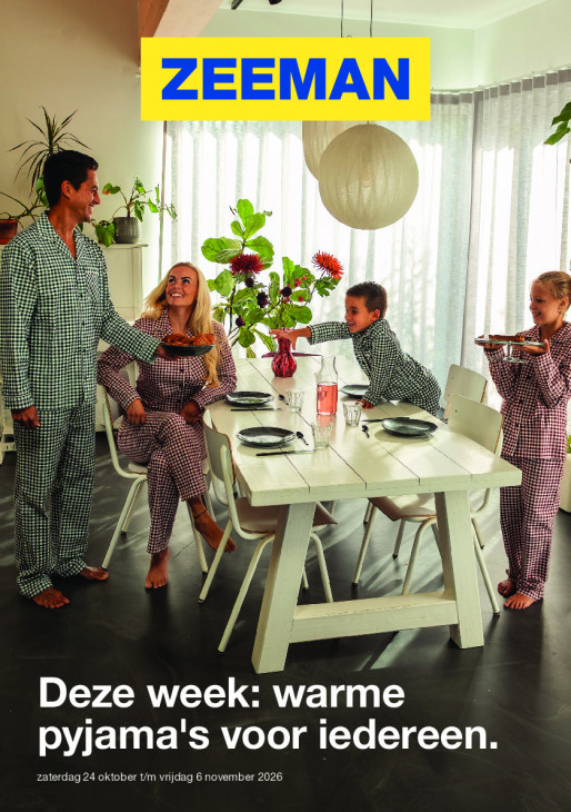 Zeeman 24.10.26 - 06.11.26
