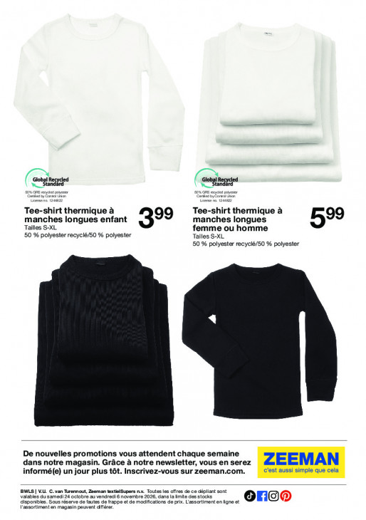Zeeman Dépliant 24.10.2026
