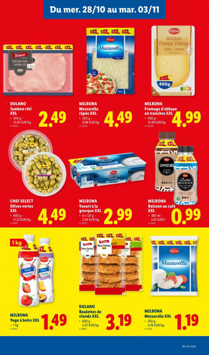 Lidl Dépliant 26.10.2026