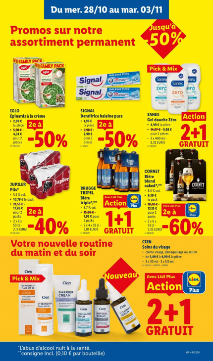 Lidl Dépliant 26.10.2026