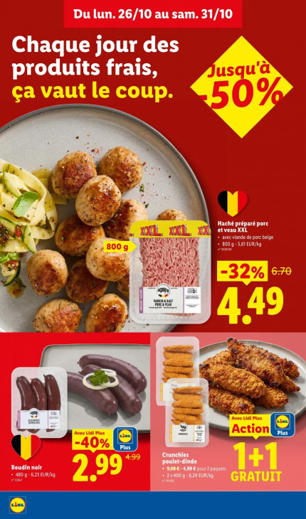 Lidl Dépliant 26.10.2026